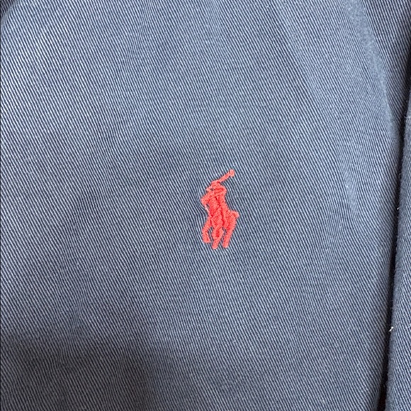 Ralph Lauren Blue Label Navy Zip Boys Cotton Jacket Size 4T BLEMISH - Picture 3 of 5